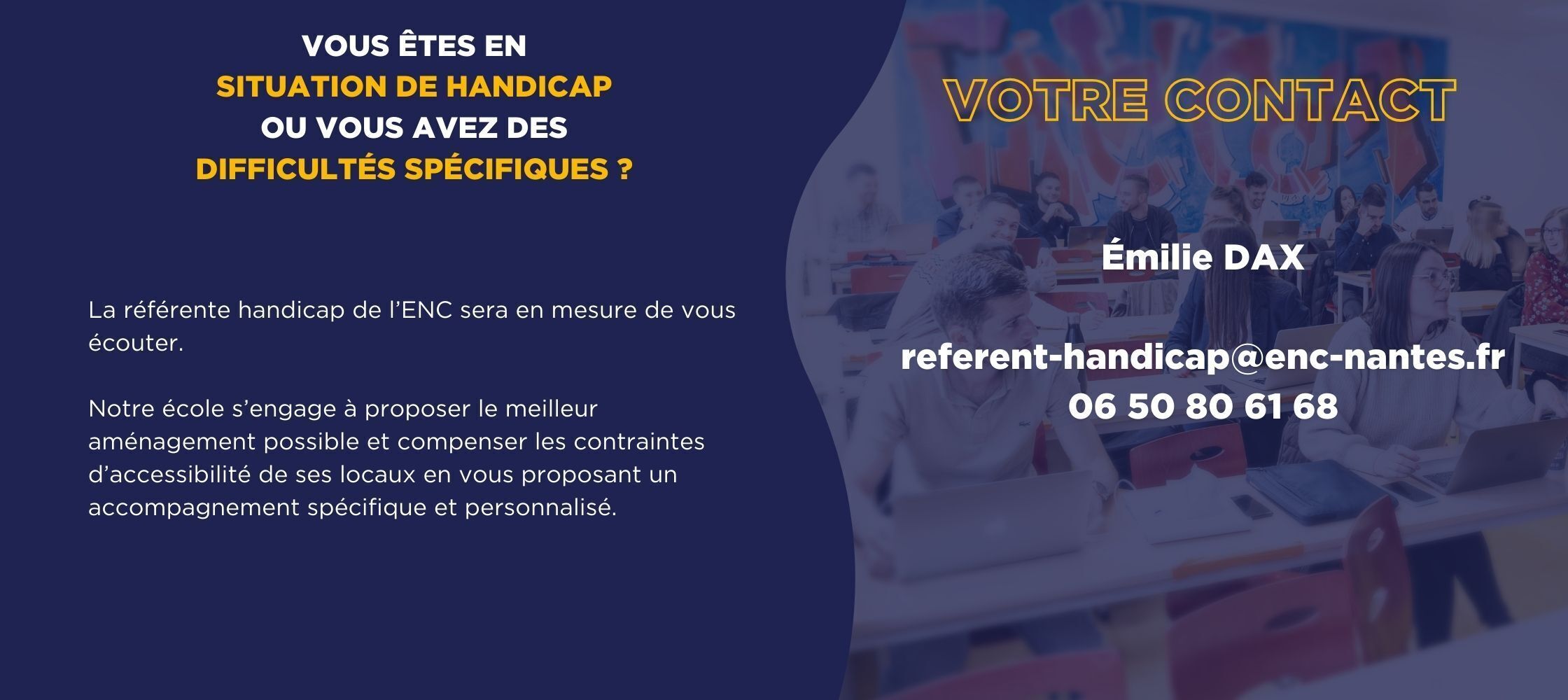 Bannière handicap - site